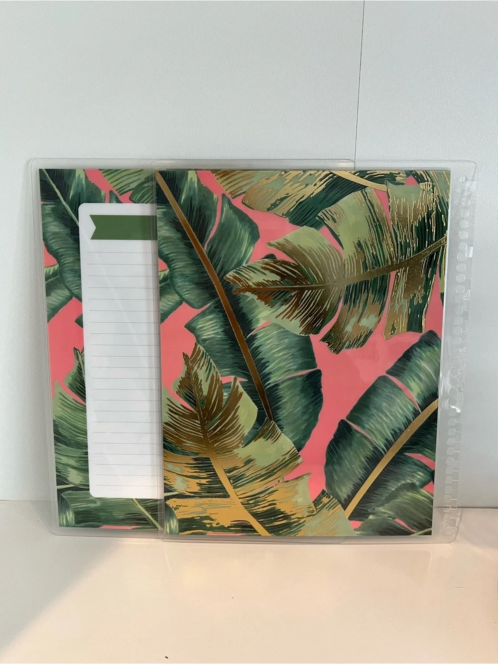 Erin Condren Tropical Leaf Interchangeable Cover